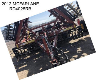 2012 MCFARLANE RD4025RB