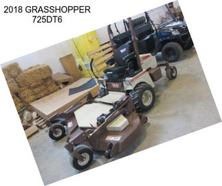 2018 GRASSHOPPER 725DT6