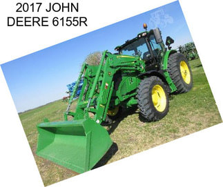 2017 JOHN DEERE 6155R