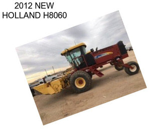 2012 NEW HOLLAND H8060