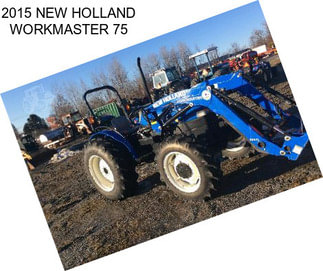 2015 NEW HOLLAND WORKMASTER 75