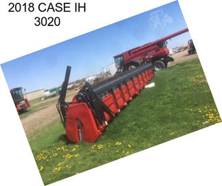 2018 CASE IH 3020