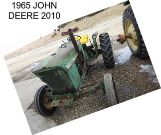 1965 JOHN DEERE 2010