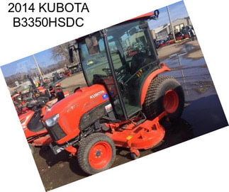 2014 KUBOTA B3350HSDC