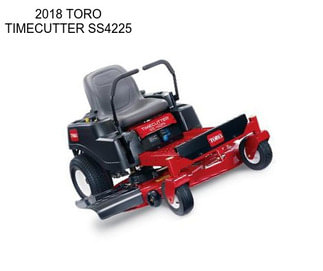 2018 TORO TIMECUTTER SS4225