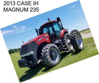 2013 CASE IH MAGNUM 235