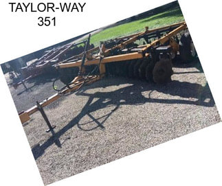 TAYLOR-WAY 351