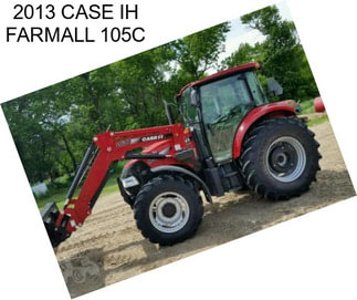 2013 CASE IH FARMALL 105C