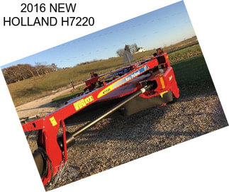 2016 NEW HOLLAND H7220