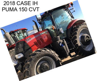 2018 CASE IH PUMA 150 CVT