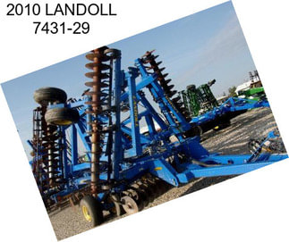 2010 LANDOLL 7431-29