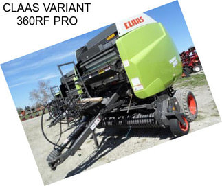 CLAAS VARIANT 360RF PRO