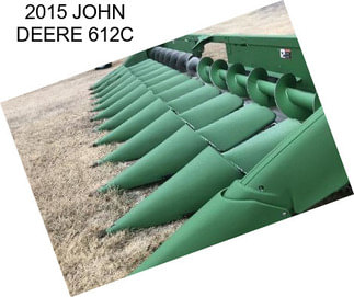 2015 JOHN DEERE 612C