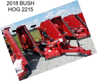 2018 BUSH HOG 2215