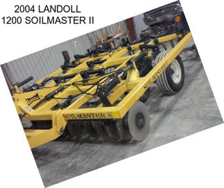 2004 LANDOLL 1200 SOILMASTER II