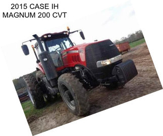 2015 CASE IH MAGNUM 200 CVT