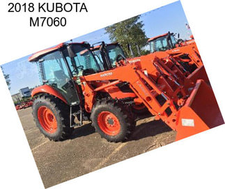 2018 KUBOTA M7060