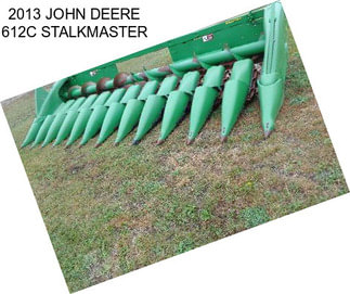 2013 JOHN DEERE 612C STALKMASTER