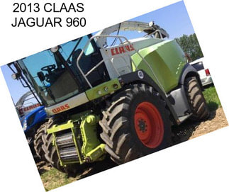 2013 CLAAS JAGUAR 960