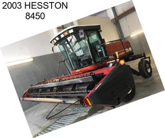 2003 HESSTON 8450