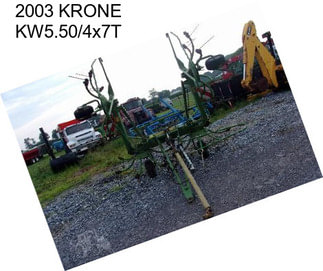 2003 KRONE KW5.50/4x7T