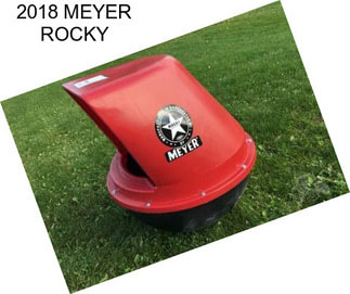 2018 MEYER ROCKY