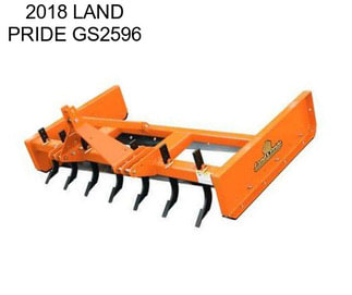 2018 LAND PRIDE GS2596