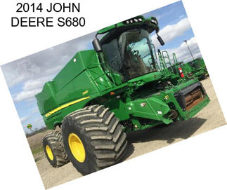 2014 JOHN DEERE S680