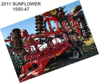 2011 SUNFLOWER 1550-47