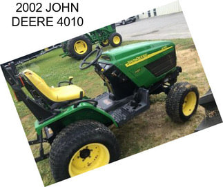 2002 JOHN DEERE 4010