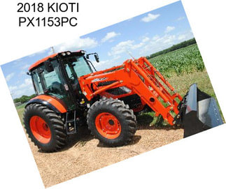 2018 KIOTI PX1153PC