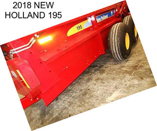 2018 NEW HOLLAND 195