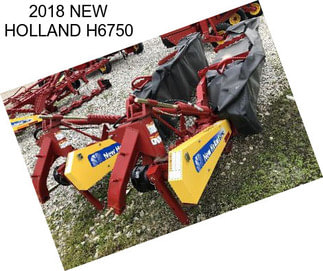 2018 NEW HOLLAND H6750