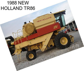 1988 NEW HOLLAND TR86