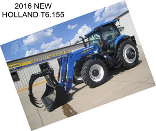 2016 NEW HOLLAND T6.155