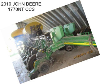 2010 JOHN DEERE 1770NT CCS