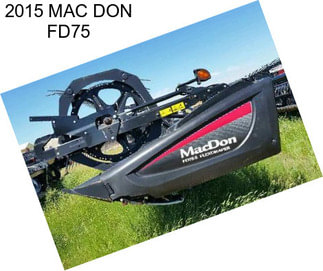 2015 MAC DON FD75