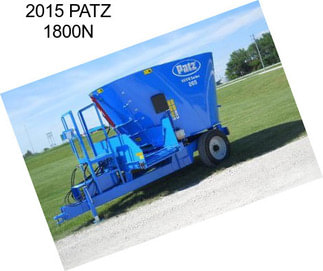 2015 PATZ 1800N