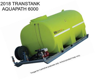 2018 TRANSTANK AQUAPATH 6000