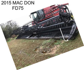 2015 MAC DON FD75