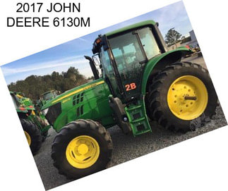 2017 JOHN DEERE 6130M