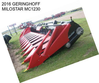 2016 GERINGHOFF MILOSTAR MC1230