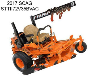 2017 SCAG STTII72V35BVAC