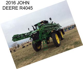 2016 JOHN DEERE R4045