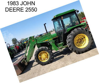 1983 JOHN DEERE 2550