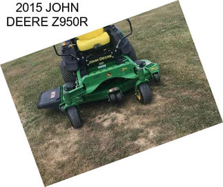 2015 JOHN DEERE Z950R