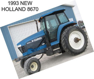 1993 NEW HOLLAND 8670