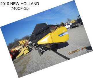 2010 NEW HOLLAND 740CF-35