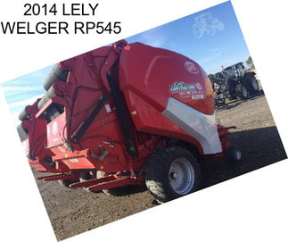 2014 LELY WELGER RP545