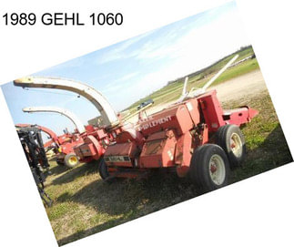 1989 GEHL 1060